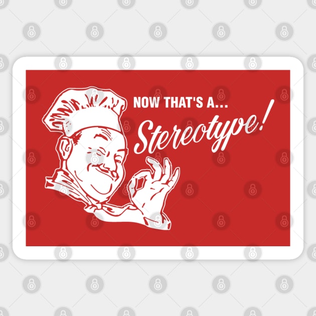 Italian Stereotype Sticker by AngryMongoAff